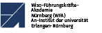 Wiso-F�hrungskr�fte-Akademie N�rnberg (WFA) An-Institut der universit�t Erlangen-N�rnberg